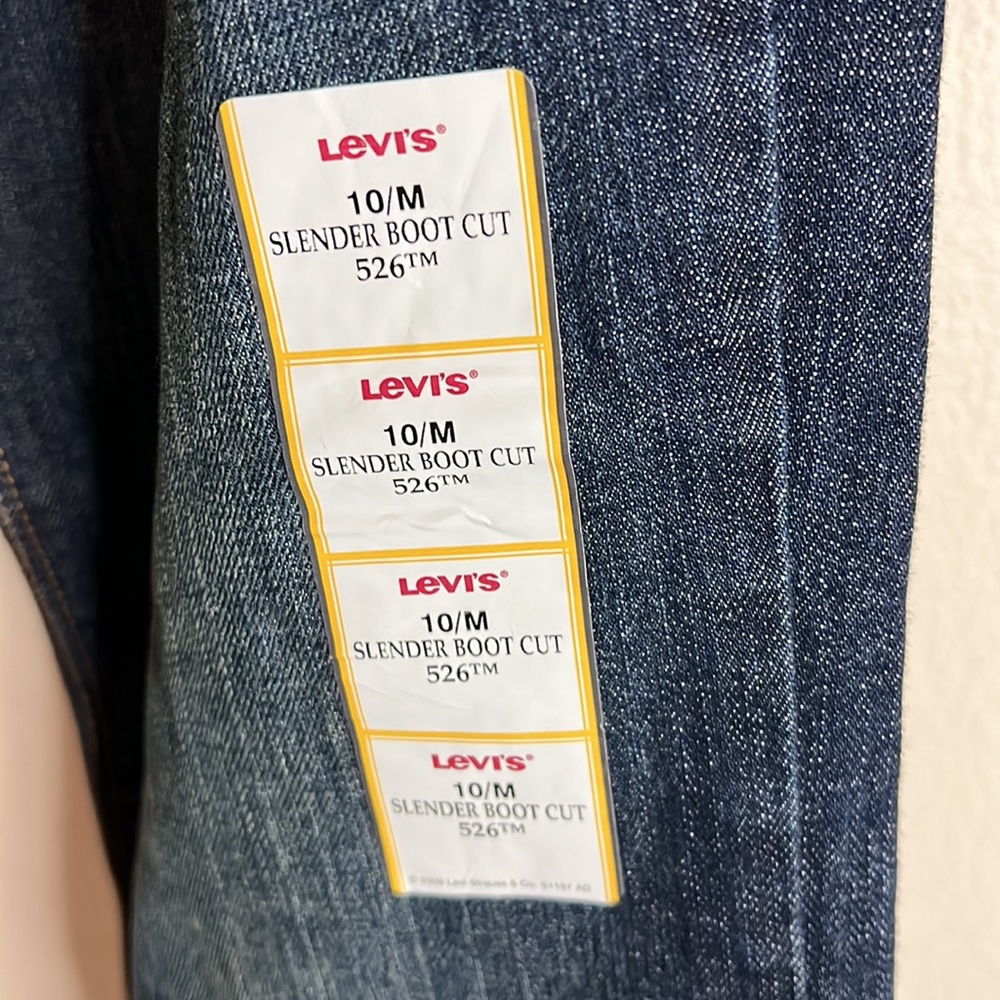 Levi’s Slender Bootcut, tummy slimming panel, Size 10 medium - Picture 13 of 15